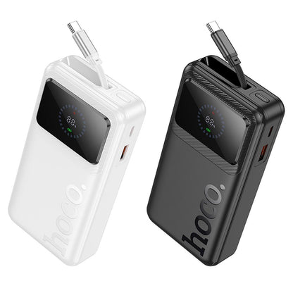 Externá batéria HOCO Q41, 20000 mAh, 22,5 W, QC + PD, 1 × USB-A – 2 × USB-C, biela