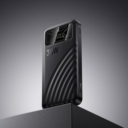 Externá batéria HOCO Q42, 10000 mAh, 30 W, QC + PD, 1 × USB-A – 1 × USB-C, čierna