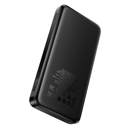 Externá batéria HOCO Q42, 10000 mAh, 30 W, QC + PD, 1 × USB-A – 1 × USB-C, čierna