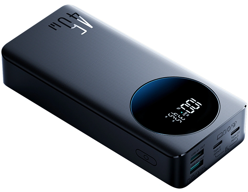 Externá batéria Joyroom JR-PBF02 Pro, 20000mAh, 45W, QC + PD, 2 x USB-A - 2 x USB-C, čierna