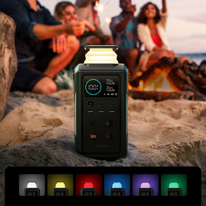 Externá batéria Joyroom JR-PBF10, 75000mAh, 100W, QC + PD, 3 x USB-A - 3 x USB-C, Zelená