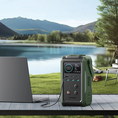 Externá batéria Joyroom JR-PBF10, 75000mAh, 100W, QC + PD, 3 x USB-A - 3 x USB-C, Zelená