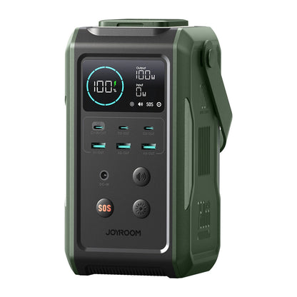 Externá batéria Joyroom JR-PBF10, 75000mAh, 100W, QC + PD, 3 x USB-A - 3 x USB-C, Zelená