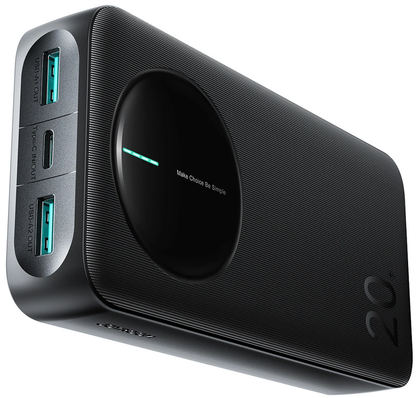 Externá batéria Joyroom JR-PBF14 Pro, 20000mAh, 22.5W, QC + PD, 1 x USB-C - 2 x USB-A, Čierna