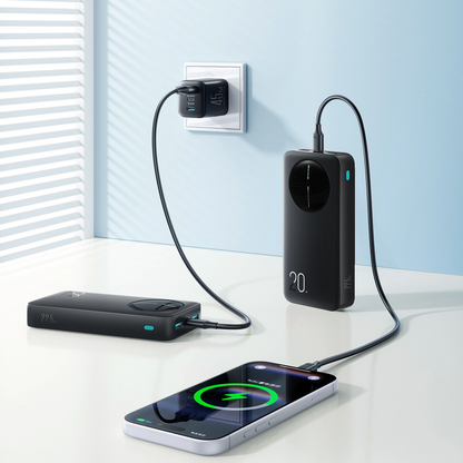 Externá batéria Joyroom JR-PBF14 Pro, 20000mAh, 22.5W, QC + PD, 1 x USB-C - 2 x USB-A, Čierna