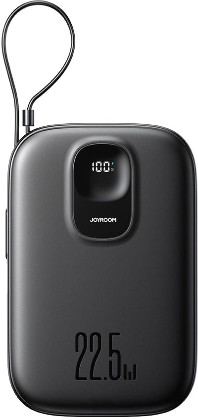 Externá batéria Joyroom JR-PBF17, 10000mAh, 22.5W, QC + PD, 1 x USB-A - 2 x USB-C, Čierna