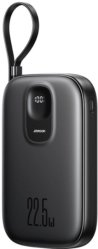 Externá batéria Joyroom JR-PBF17, 10000mAh, 22.5W, QC + PD, 1 x USB-A - 2 x USB-C, Čierna