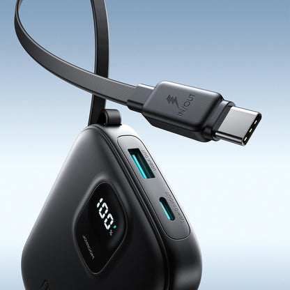 Externá batéria Joyroom JR-PBF17, 10000mAh, 22.5W, QC + PD, 1 x USB-A - 2 x USB-C, Čierna
