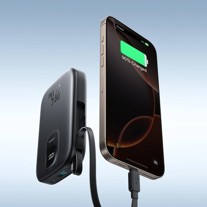 Externá batéria Joyroom JR-PBF17, 10000mAh, 22.5W, QC + PD, 1 x USB-A - 2 x USB-C, Čierna