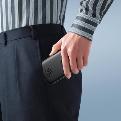 Externá batéria Joyroom JR-PBF17, 10000mAh, 22.5W, QC + PD, 1 x USB-A - 2 x USB-C, Čierna