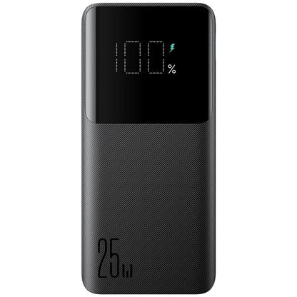 Externá batéria Joyroom JR-PBF20, 10000mAh, 25W, QC + PD, 1 x USB-C - 2 x USB-A, Čierna