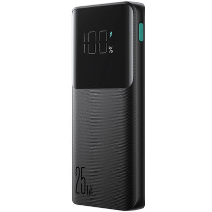 Externá batéria Joyroom JR-PBF20, 10000mAh, 25W, QC + PD, 1 x USB-C - 2 x USB-A, Čierna
