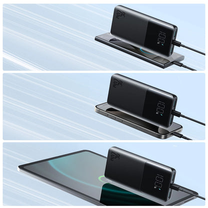 Externá batéria Joyroom JR-PBF20, 10000mAh, 25W, QC + PD, 1 x USB-C - 2 x USB-A, Čierna