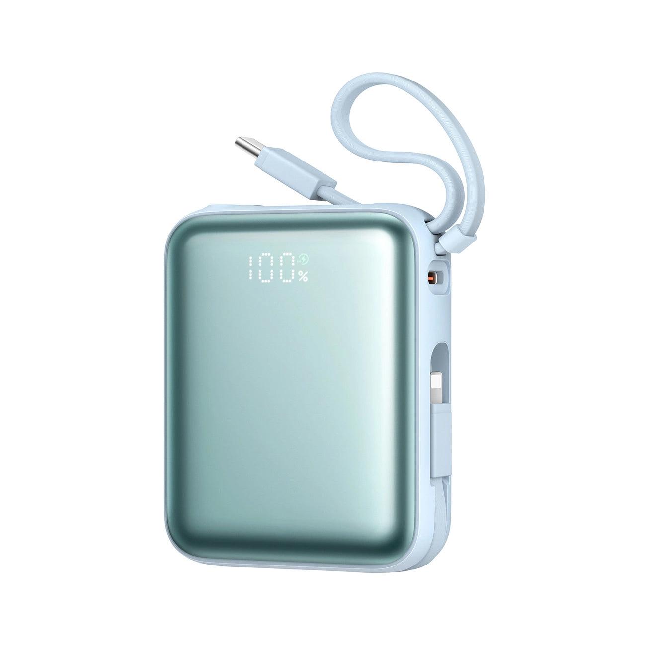Externá batéria Joyroom JR-PBF27, 10000mAh, 22.5W, PD, 1 x Lightning - 2 x USB-C, Modrá