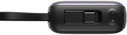 Externá batéria Joyroom JR-PBF27, 10000mAh, 22.5W, PD, 1 x Lightning - 2 x USB-C, Čierna