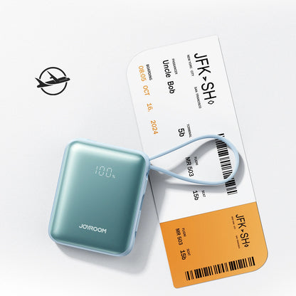 Externá batéria Joyroom JR-PBF27, 10000mAh, 22.5W, PD, 1 x Lightning - 2 x USB-C, Modrá