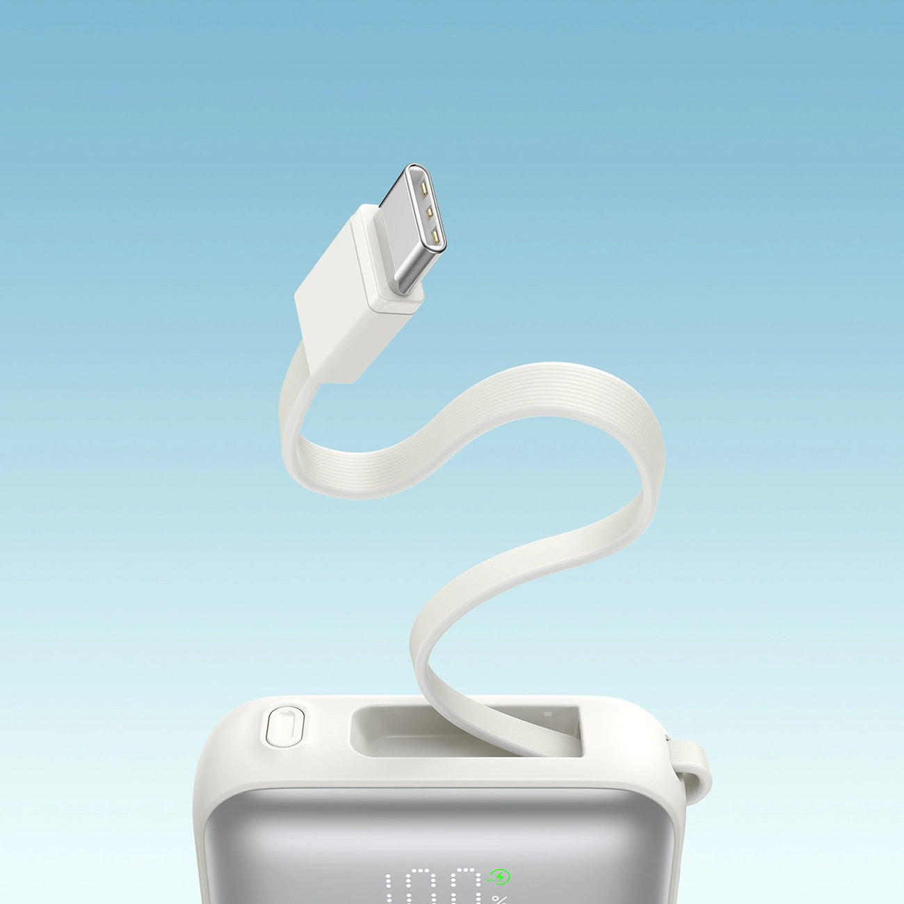 Externá batéria Joyroom JR-PBF27, 10000mAh, 22.5W, PD, 1 x Lightning - 2 x USB-C, Biela