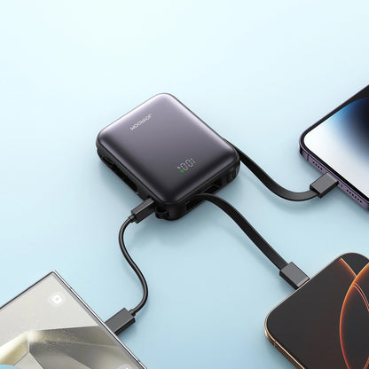 Externá batéria Joyroom JR-PBF27, 10000mAh, 22.5W, QC + PD, 1 x Lightning - 2 x USB-C, Čierna
