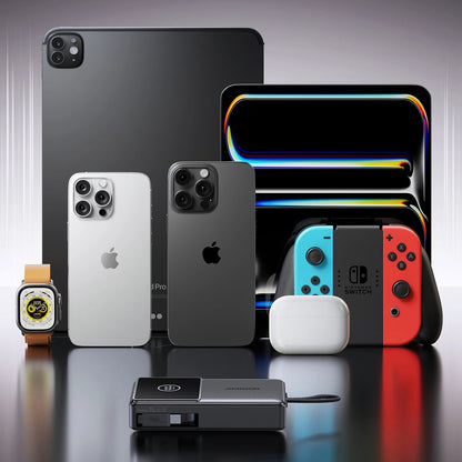 Externá batéria Joyroom JR-PR1, 10000mAh, 22.5W, PD, 2 x USB-C, Sivá