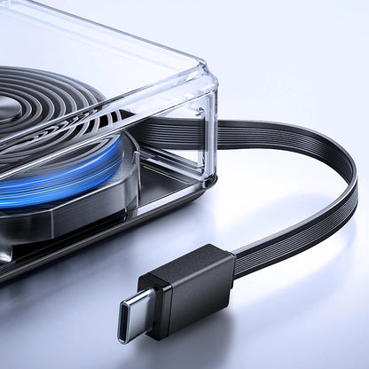 Externá batéria Joyroom JR-PR1, 10000mAh, 22.5W, PD, 2 x USB-C, Sivá