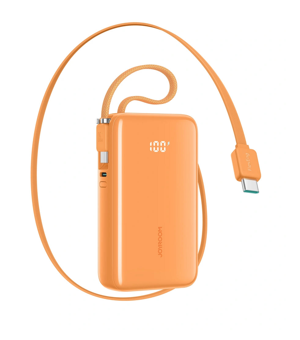 Externá batéria Joyroom JR-PR2, 10000mAh, 35W, PD, 3 x USB-C, Oranžová