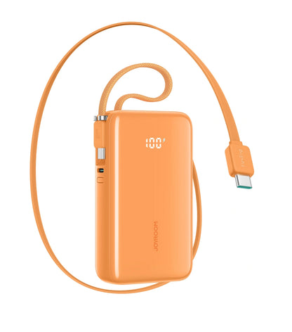 Externá batéria Joyroom JR-PR2, 10000mAh, 35W, PD, 3 x USB-C, Oranžová