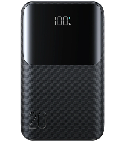 Externá batéria Joyroom JR-QP192, 20000mAh, 22.5W, QC + PD, 1 x USB-A - 2 x USB-C, Čierna