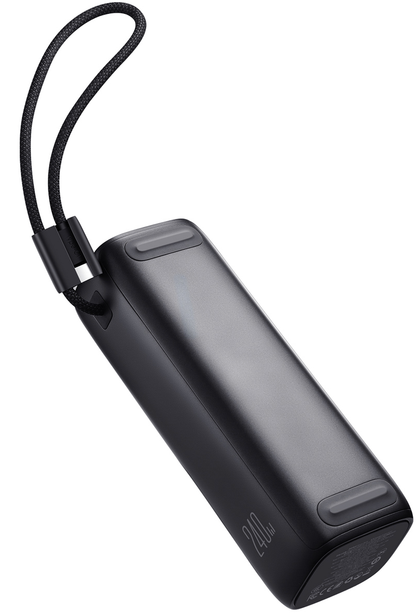 Externá batéria Joyroom PODIX PR70, 25000 mAh, 240 W, QC + PD, 1 × USB-A – 3 × USB-C, čierna