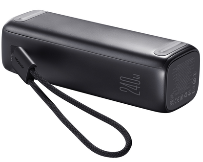 Externá batéria Joyroom PODIX PR70, 25000 mAh, 240 W, QC + PD, 1 × USB-A – 3 × USB-C, čierna