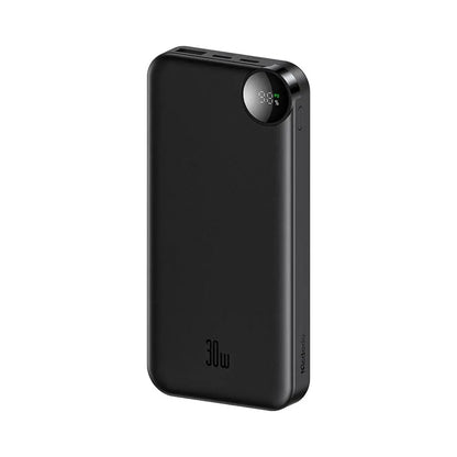 Externá batéria McDodo MC-3850 Display, 10000mAh, 30W, QC + PD, 1 x USB-A - 2 x USB-C, Čierna