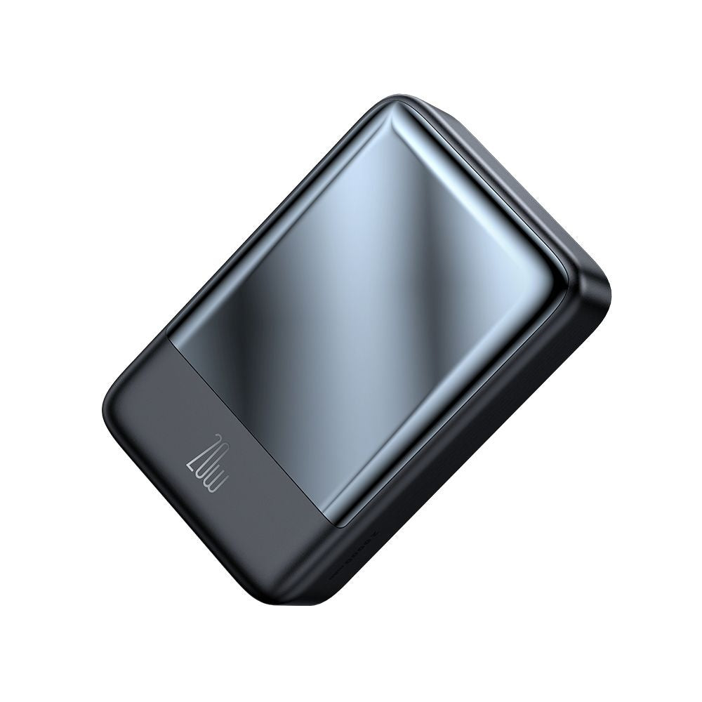 Bezdrôtová externá batéria McDodo MC-5021 Ambilight, 20000mAh, 20W, PD + FQI, 1 x QI - 1 x USB-C, Čierna