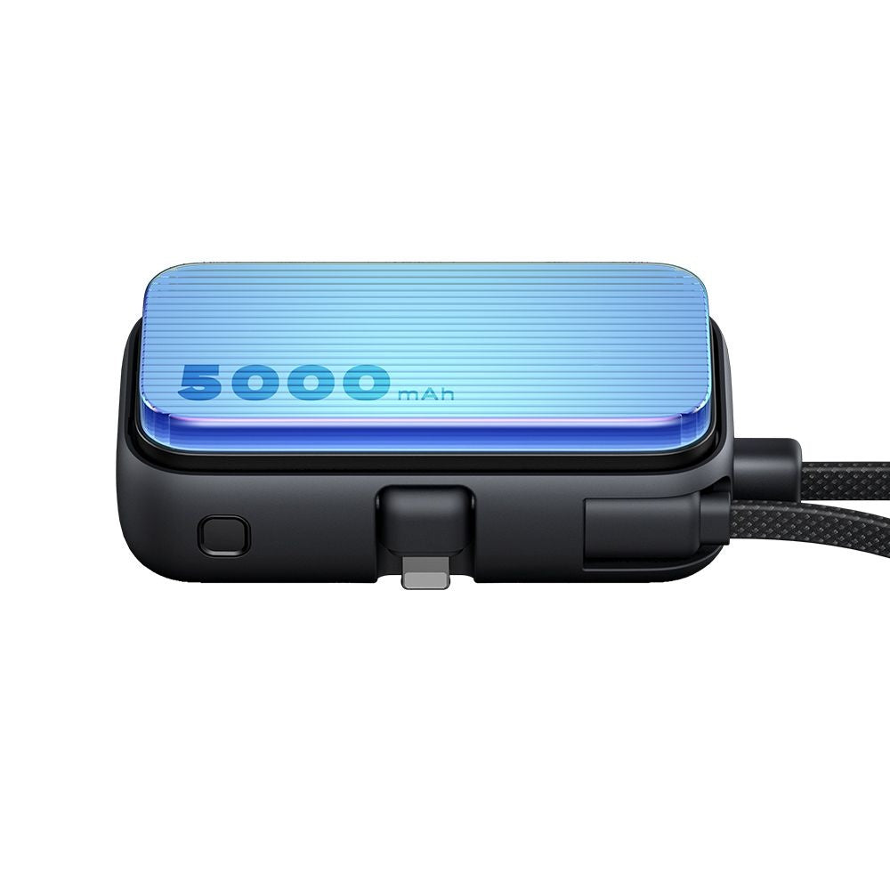 Externá batéria McDodo MC-7800 Freekit, 5000mAh, 22.5W, PD, 1 x Lightning - 2 x USB-C, Čierna