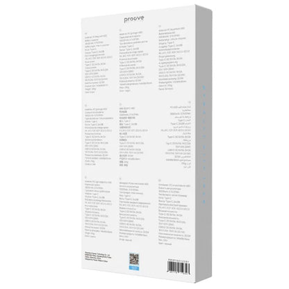 Externá batéria Proove Illuminator 2, 10000mAh, 22.5W, QC + PD, 2 x USB-A - 1 x USB-C, Čierna PBIP10212201