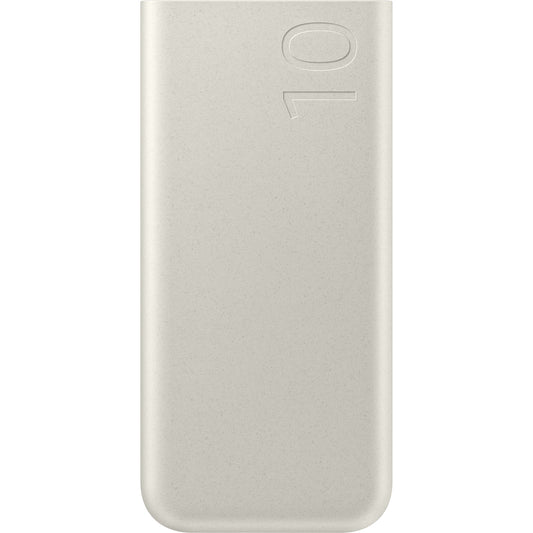 Externá batéria Samsung, 10000mAh, 25W, PD, 2 x USB-C, Béžová, Znovu zabalená EB-P3400XUEGEU