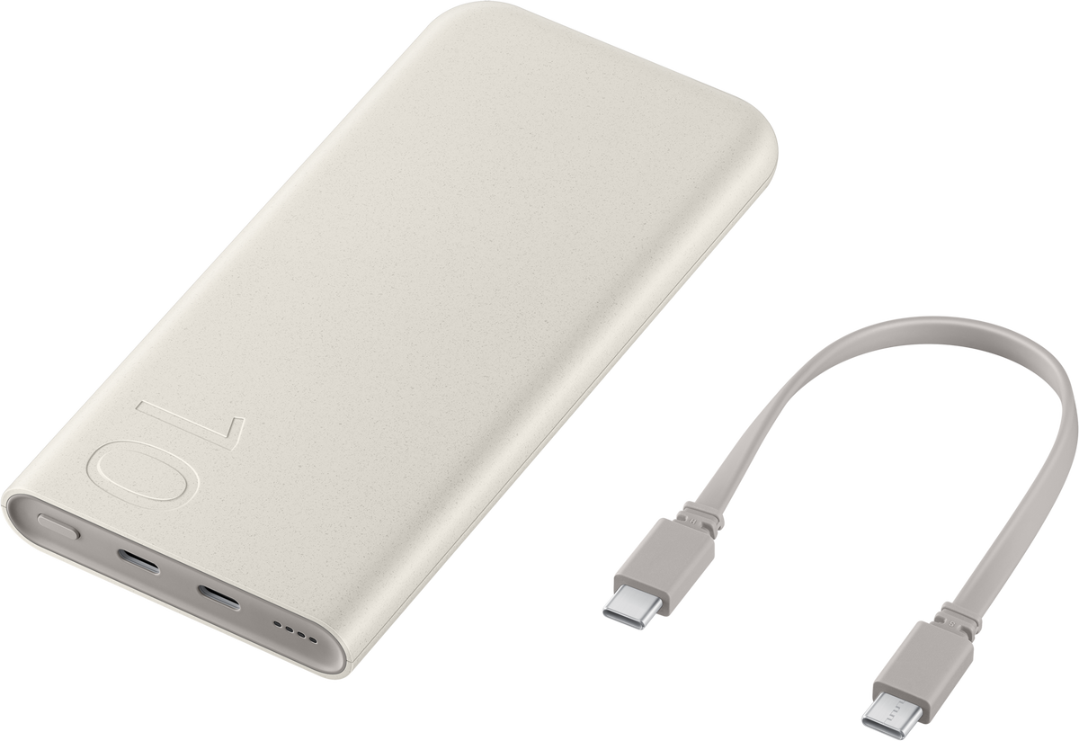 Samsung External Battery, 10000mAh, Beige EB-P3401XUEGWW