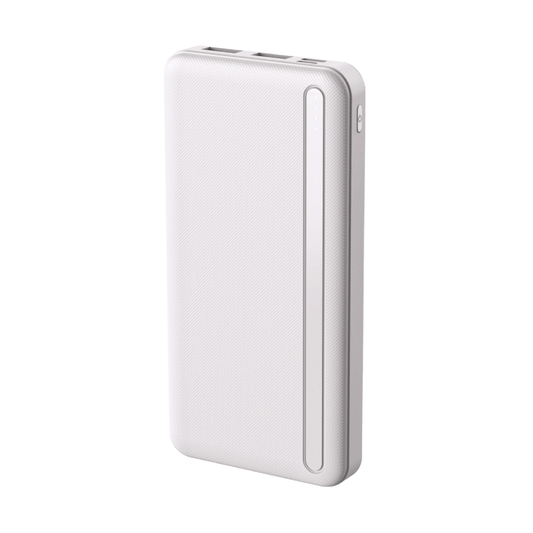 Externá batéria Setty PB1-101, 10000mAh, 10W, 2 x USB-A, Biela