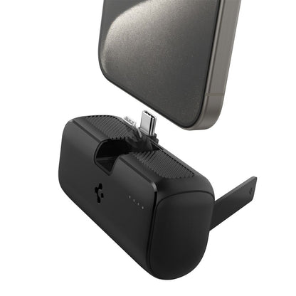 Externá batéria Spigen, 5000mAh, 22.5W, PD, 1 x USB-C, Čierna
