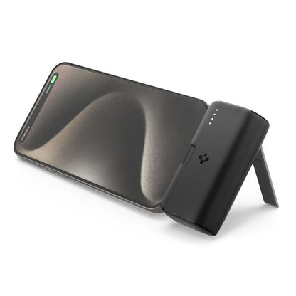 Externá batéria Spigen, 5000mAh, 22.5W, PD, 1 x USB-C, Čierna
