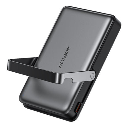 Bezdrôtová externá batéria Acefast M17, 10000mAh, 22.5W, PD + FQI, 1 x QI - 1 x USB-C, čierna