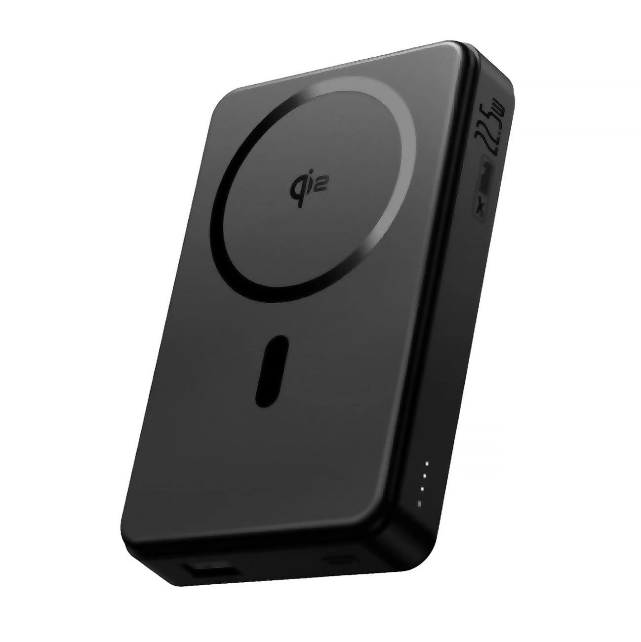 Externá bezdrôtová batéria Baseus Airpow2 Qi2, 10000mAh, 22.5W, QC + PD + FQI, 1 x QI - 1 x USB-A - 1 x USB-C, Čierna P10080000123-00