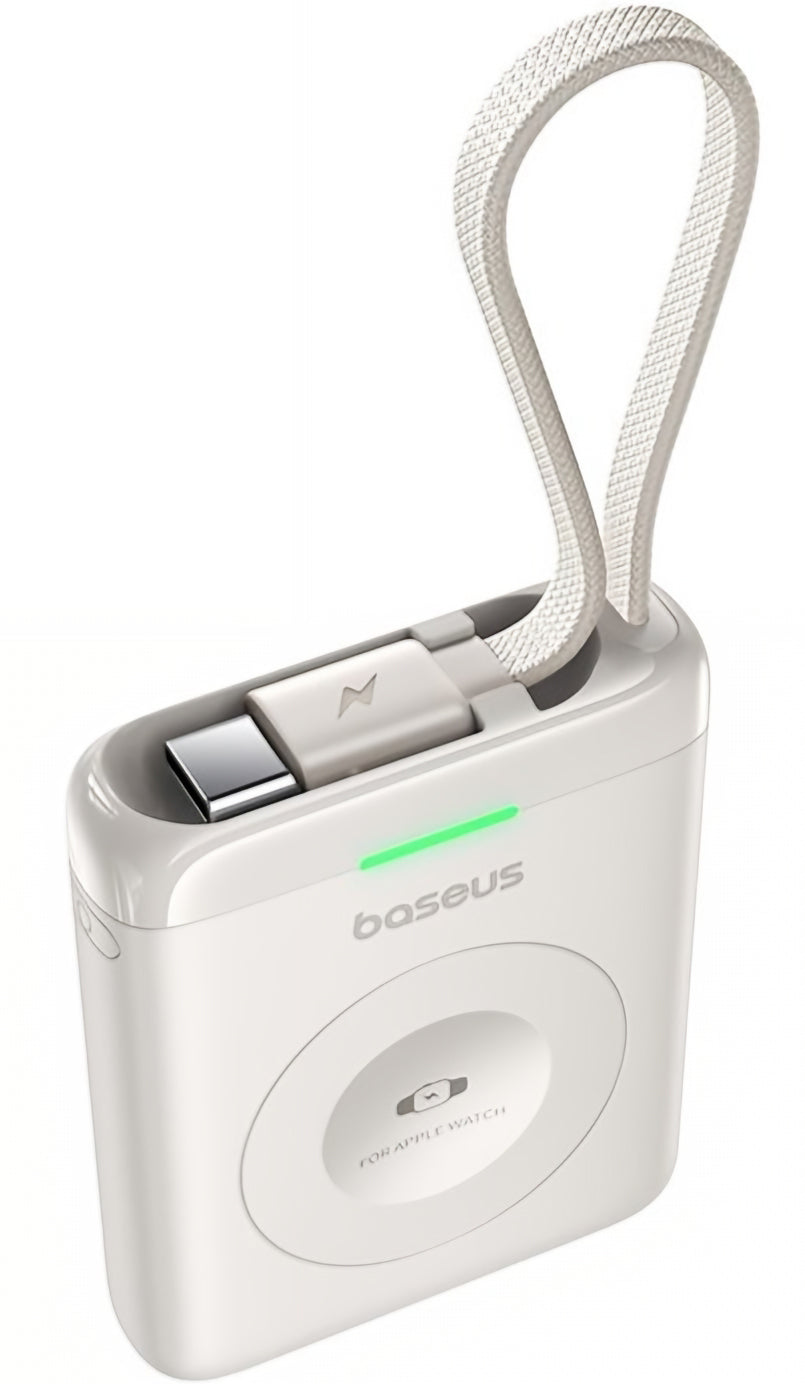 Bezdrôtová externá batéria Baseus EnerFill FW11, 1640mAh, 5W, 1 x QI, biela E0205302