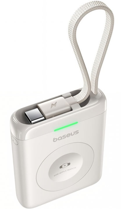 Bezdrôtová externá batéria Baseus EnerFill FW11, 1640mAh, 5W, 1 x QI, biela E0205302