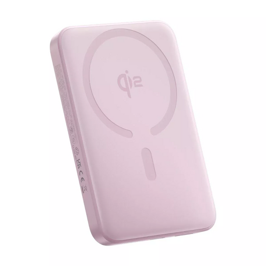 Externá bezdrôtová batéria Baseus Enerfill FM12, 10000mAh, 22.5W, PD + FQI, 1 x QI - 1 x USB-C, Ružová E0028502