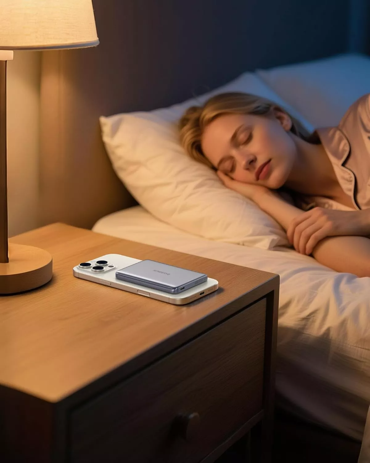 Externá bezdrôtová batéria Baseus PicoGo AM41, 10000mAh, 27W, PD + FQI, 1 x QI - 1 x USB-C, Sivá E0027200