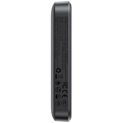 Externá bezdrôtová batéria Joyroom JR-W020, 10000mAh, 20W, QC + PD + FQI, 1 x QI - 1 x USB-A - 1 x USB-C, Čierna