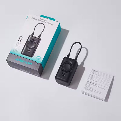 Externá bezdrôtová batéria Joyroom JR-W13, 5000mAh, 18W, PD + QI, 1 x Lightning - 1 x QI - 1 x USB-C, Čierna