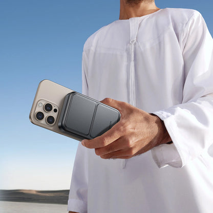 Externá bezdrôtová batéria Joyroom JR-PBM11, 10000mAh, 22.5W, QC + PD + FQI, 1 x QI - 1 x USB-A - 1 x USB-C, Čierna