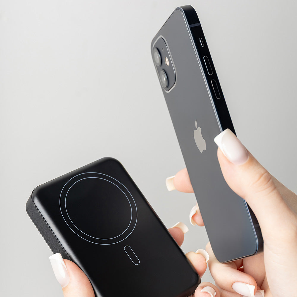 Externá bezdrôtová batéria Proove Hoodman, 10000mAh, 20W, PD + FQI, 1 x QI - 1 x USB-C, Čierna PBH120010001