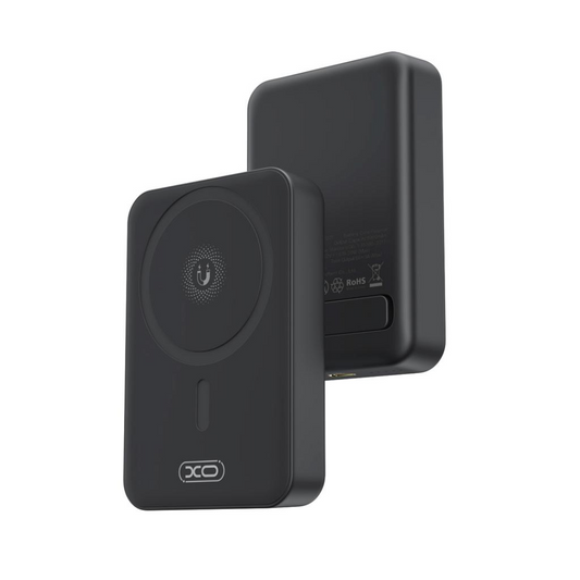 Bezdrôtová externá batéria XO Design PR231, 10000mAh, 20W, PD + FQI, 1 x QI - 1 x USB-C, čierna, znovu zabalená