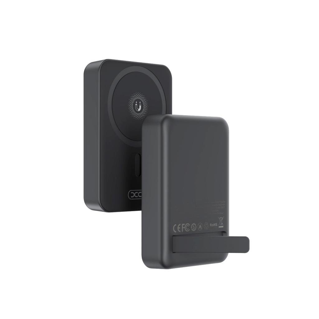 Externá bezdrôtová batéria XO Design PR231, 10000mAh, 20W, PD + FQI, 1 x QI - 1 x USB-C, Čierna